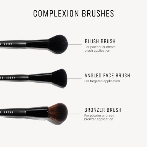 Bobbi Brown Cheek & Powder Brush | Multi-Purpose Brushes for Blending Blush, Bronzer or Powder for Seamless Application - style: Bronzer, New Design