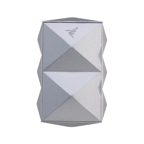 Colibri Quasar SV-Cut Cigar Cutter – Stainless Steel Spring-Loaded V Cutter, Deep Precision Cut up to 60+ Ring Gauge, Ergonomic Design, Premium Cigar Accessory (Silver) - color: Silver