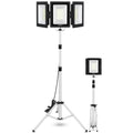 UFOND 21000LM LED Work Light with Stand, Foldable Worklight 3 Brightness - color: Black
