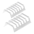 Clean Acrylic Paint Brush and Makeup Brush Drying Stand Holder for Vanity or Artist Studio Use (2pack)