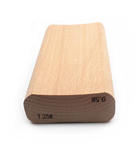 2-Way Fingerboard Radius Sanding Blocks for Guitar Bass Fret Leveling Luthier Tools (7.25"/ 9.5" Radius) - color: 7.25"/ 9.5" Radius