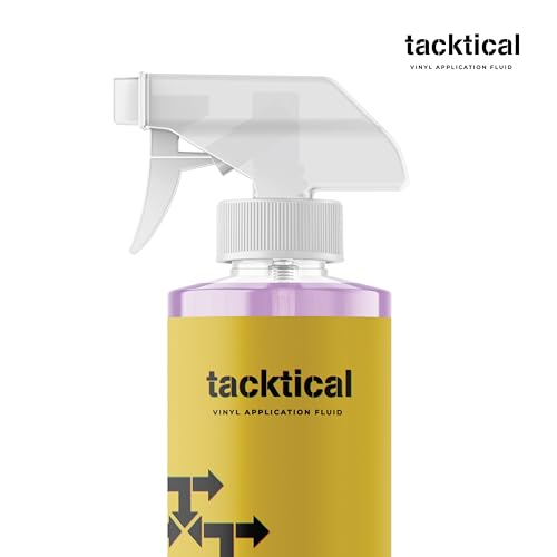VViViD Tacktical 2 in 1 Application Fluid for Vinyl Wraps, Decals, Stickers, and Window Tint with Spray Head - 16oz (473ml)