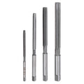 uxcell 4pcs Hand Reamers Set 1/8" 3/16" 1/4" 5/16" H7 Alloy Steel Reamer Bit Straight Flutes Steel Cutting Tool for Metal Wood Hole Reaming - style: H7