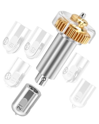 UCEC Fine Debossing Tip+Drive Housing 21 Compatible with Cricut Maker 4/3/1 - color: Drive & Debossing