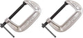 Wilton C-Clamp, 3" Opening, 2" Throat, 1430 Lbs. Clamping Force (Model 143C) (Pack of 2) - size: 3 in. x 2 in., style: Pack Of 2