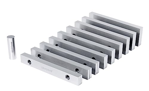 Accusize Precision Parallel Set 1/4 x 6 in 9 Pairs Alloy Steel