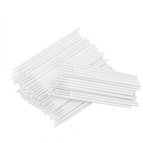 1.5mm White 400Pcs Bendable Microbrush Applicator Micro Brushes International Superfine - color: White, size: 1.5mm