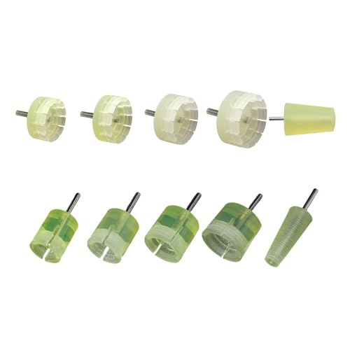 Versatile Jewelry Repair Tool Polishing Stick for Rings and Buffing Silicone Mandrel Inner Outside Holder
