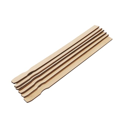 MUKCHAP 30 PCS Wooden Paint Stir Stick, 15.7 x 1 inch Bamboo Wood Long Paint Mixing Sticks for Craft, Garden, Creative Projects