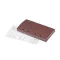 Hook and Loop Sanding Sheet Sander Sandpaper 8 Hole 40 Grit 15pcs for 1/3 Sander - size: 40Grits