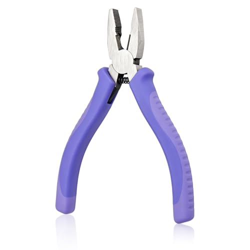 4.5 Inch Mini Lineman's Pliers with Wire Cutter - size: 4.5" Lineman's Pliers with Wire Cutter