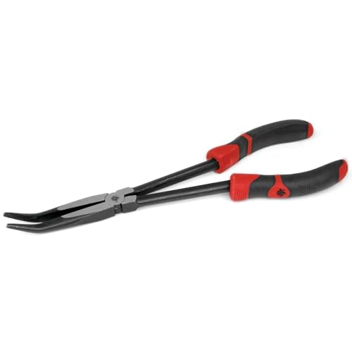 Performance Tool W30772 11 in. 45-Degree Bent Needle Nose Pliers - size: 11" 45-Degree Long Handle Pliers