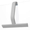 dancemoon JustHang Shower Squeegee with Built-in Hook, 10-Inch Gray - color: Dark Gray, size: 10 Inches