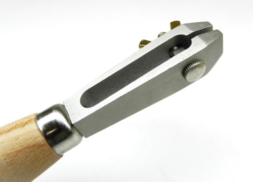 JTS Hand Vise Smooth Jaw Wood Handle 6"