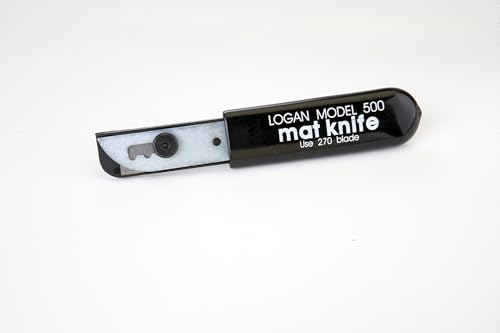 Authentic Logan 500 Mat Knife Board and Foamboard.Straight Cutter for Picture Framing.
