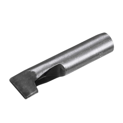 HARFINGTON Leather Oval Hole Punch 25x3mm Belt Hole Puncher Oblong Hollow Punching Cutting Tool for Leather Crafting, Watch Band, Strap, Cloth, Gaskets - size: 25mm x 3mm