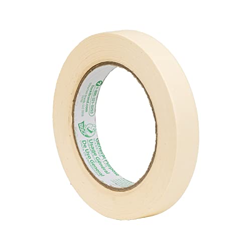 Duck Brand 394689 General Purpose Masking Tape, 0.7-Inch by 60-Yard, Single Roll, Beige - size: 1 Roll, 0.70" Width