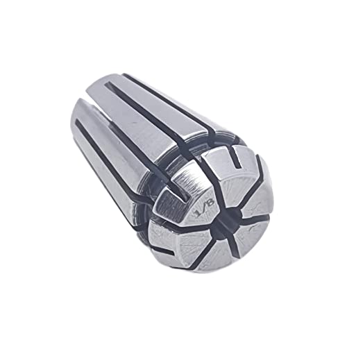 Spring Collets CNC Lathe Milling Chuck -ER11 High Precision 1/8 Inch and 1/4 Inch Collet Nut Set for CNC Engraving Mechine/Lathe Milling Tool