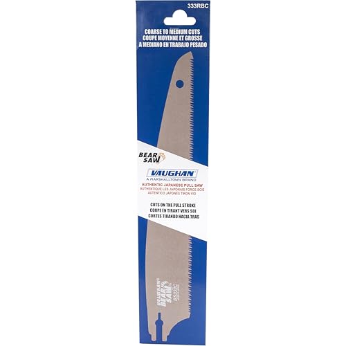 Vaughan Bear Saw Replacement Blade, 13 Inch, Japanese Pull Saw - size: 13 Inch