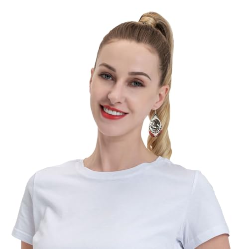 Faux Leather Teardrop Earrings - color: Chrome