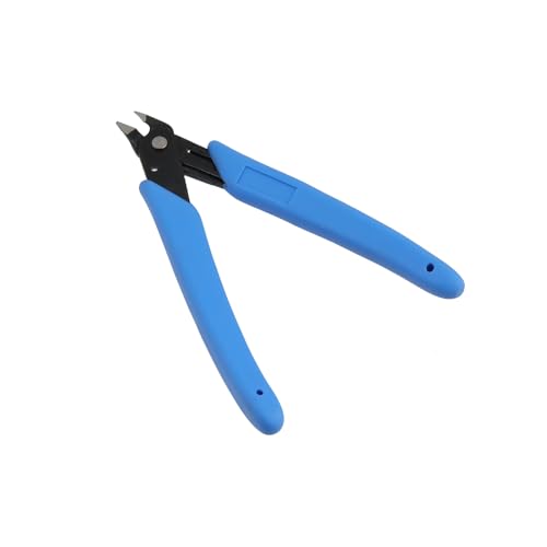 T Tulead Blue Micro Cutter 170ii Wire Cutter Diagonal Cutting Pliers Side Cutters Diagonal Cutting Plier - color: Blue