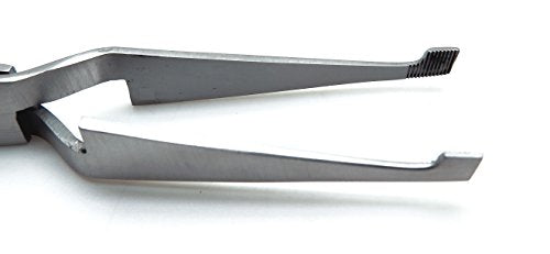 Dental De Bonding Bracket Placement Reverse Action Tweezer Forcep Pliers Orthodontics Instruments