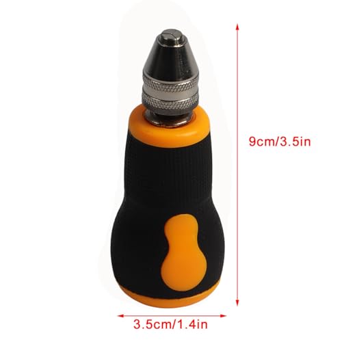 Micro Mini Hand Drill with 10 Pcs Twist Drill Bits, Mini Portable Tool Set, Small Hand Drill for Model Jewelry Crafts Resin 0.8‑3.0mm