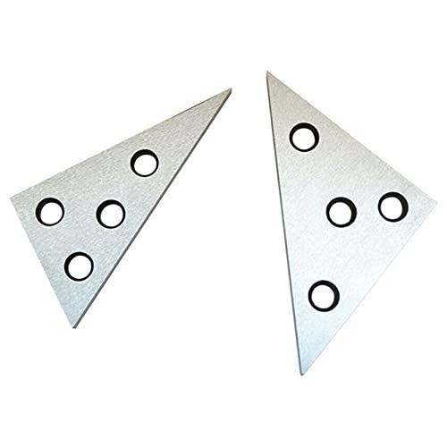 2-Pack Angle Blocks Set 30-60-90 Degree and 45-45-90 Degree