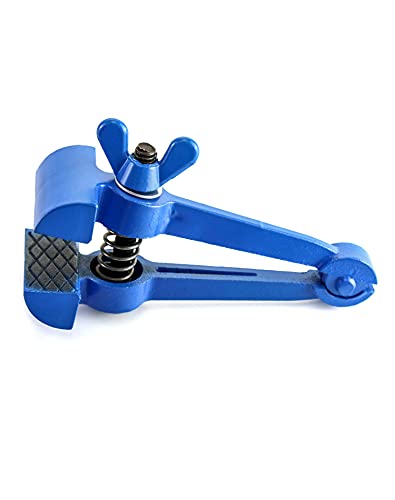 QWORK Hand Vise Hand Held Vice Clamps Pliers Household Mini Vice Cutting Sanding Drilling DIY Tools