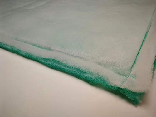 Hiton Paint Spray Booth Tacky Intake Filter Pad 20" x 25" (20 Pack), Series 55 (Internal Wire) - style: 20"X25"(S55 Tacky 20Pack)