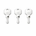 3 Pack E18 Toolbox Replacement Keys, Compatible with Yukon/Harbor Freight Toolboxes, Pre-Cut Keys Cut to Selected Code A00–A30 E00-E30 - size: YUKON E18