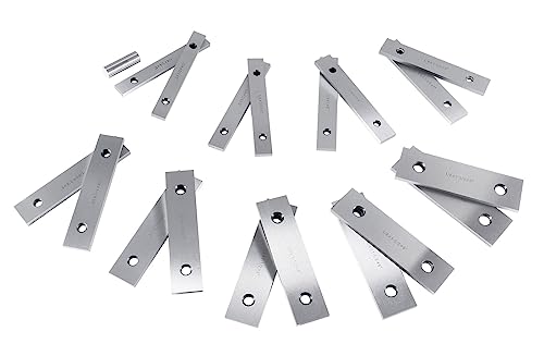 Accusize Precision Parallel Set 1/4 x 6 in 9 Pairs Alloy Steel