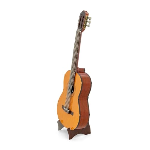 Fascinations Metal Earth Classical Guitar 3D Metal Model Kit Bundle with Tweezers