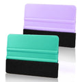 Mabor Vinyl Squeegee Tool, 2Pcs Plastic Felt Squeegee for Vinyl
