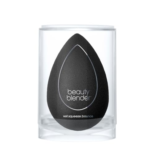 Beautyblender® | Pro Blender Makeup Sponge | Blend Liquid Foundations, Powders and Creams | Streak Free Application | Vegan, Cruelty Free | Made in USA - color: Pro Black, size: 1 Count (Pack of 1)