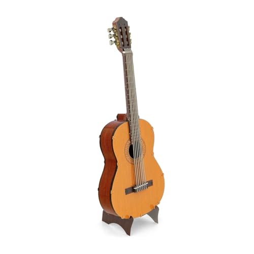 Fascinations Metal Earth Classical Guitar 3D Metal Model Kit Bundle with Tweezers