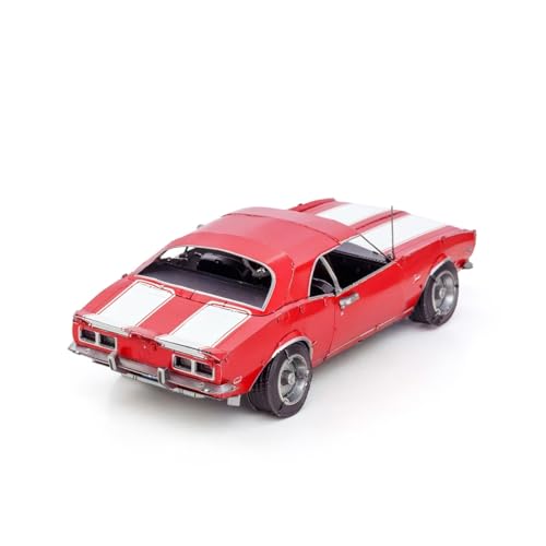 Fascinations Metal Earth 1968 Chevy Camaro Z/28 Metal Model Kit Bundle with Tweezers