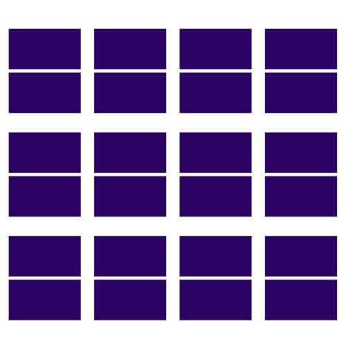 Laser Engraving Blank ABS Double Color Plastic Sheet(Purple) - color: Purple