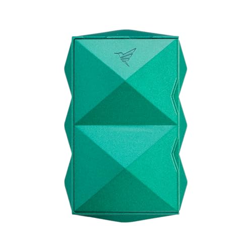 Colibri Quasar SV-Cut Cigar Cutter – Stainless Steel Spring-Loaded V Cutter, Deep Precision Cut up to 60+ Ring Gauge, Ergonomic Design, Premium Cigar Accessory (Green) - color: Green