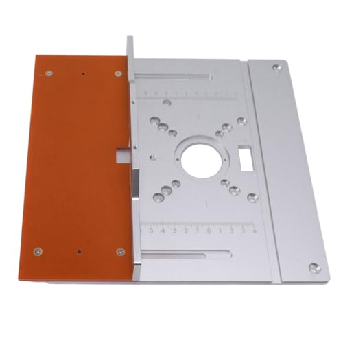 Router Table Insert Plate, 8mm Aluminum for Trim Router