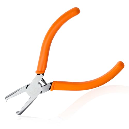 SPEEDWOX 5" Transverse End Cutter With Flush Jaw 7mm SMT/SMD Chip Side Cutting Pliers Front Angle Model Nipper Plastic Model Tools for Quick Removal of PCB Surface Mount Components - style: 7mm