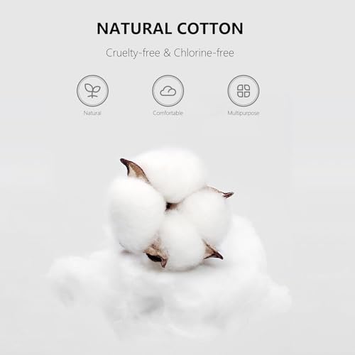 2400pcs Precision Tip Cotton Swabs for Makeup, Double Pointed Cottonbuds - size: 2400pcs