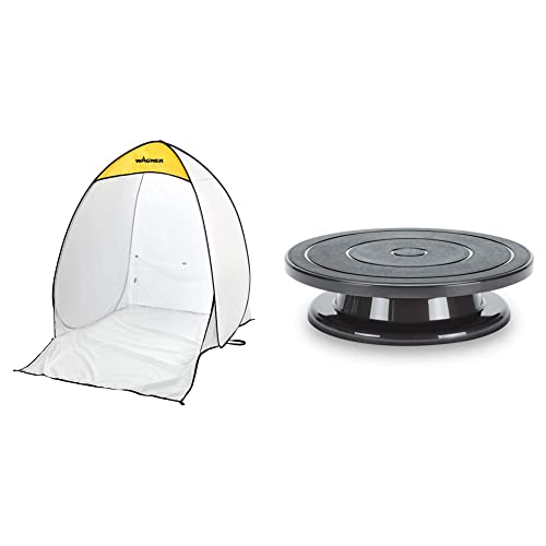 Wagner Spraytech Paint Spraying Bundle with Shelter, Turntable, and Accessories