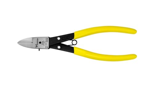 Tsunoda, SNP-165F Slim-type Diagonal Cutter for Plastics (6.5-Inch Flat) - style: 6.5-Inch Flat