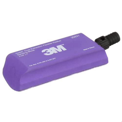 3M Hookit Dust Extraction Flexible Radius Sanding Block 35831 - size: 178 mm x 66 mm, style: Curved