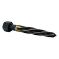 Drill America KFDRB15/16HEX HSS Black and Gold Hex Shank Bridge Reamer, Premium, 15/16" - size: 15/16", style: Bridge Reamer