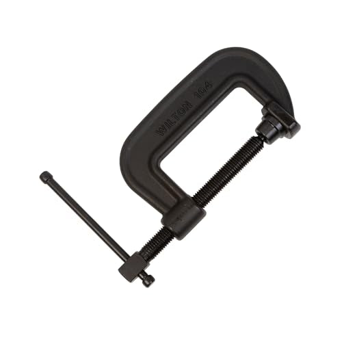Wilton Brute Force C-Clamp, 3-3/4" Opening, 2-3/8" Throat, 10000 Lbs. Clamping Force (Model 104) - size: 3-3/4 in., style: Pack of 1