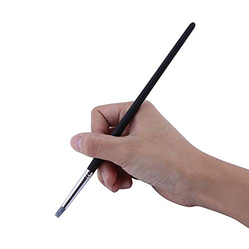 COMIART 5pcs Flexible Clay Sculpture Tools Silicon Color Shapers Brushes Size 2 - size: size2