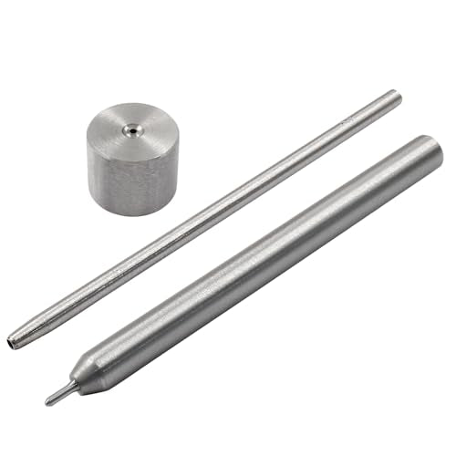 Litoexpe 2mm Eyelet Hole Punch Die Tool Set, Grommet Setter Hollow Punch - color: Hole Punch Die Tool, size: 2 MM