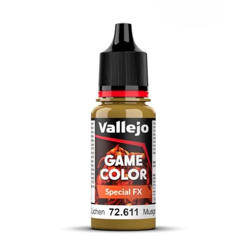 Vallejo - Game Color Special FX | Moss and Lichen 18 ml. (0.6 fl.oz.) - style: Moss and Lichen 18 ml. (0.6 fl.oz.)